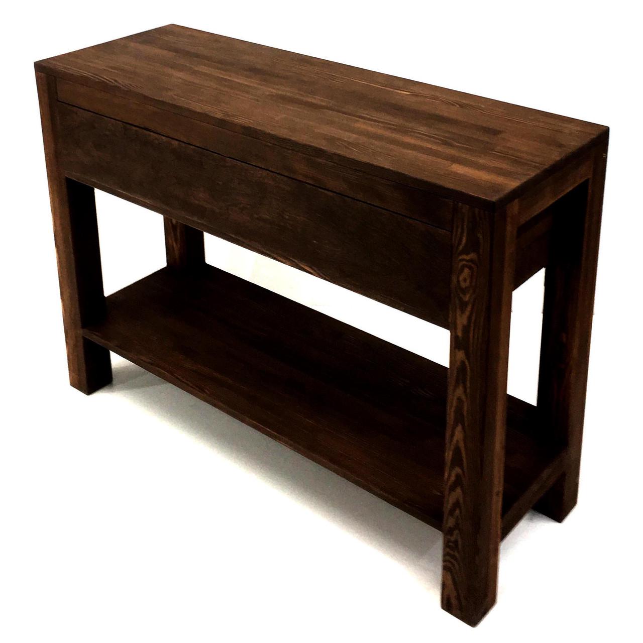 Столик консольный из дерева Хворен Капучино (СОО-000709) - фото 5 Столик консольный из дерева Хворен Капучино (СОО-000709) - фото 5