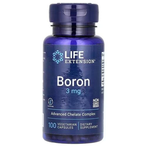 Бора Life Extension Boron 3 мг 100 капс. (LEX-16611)