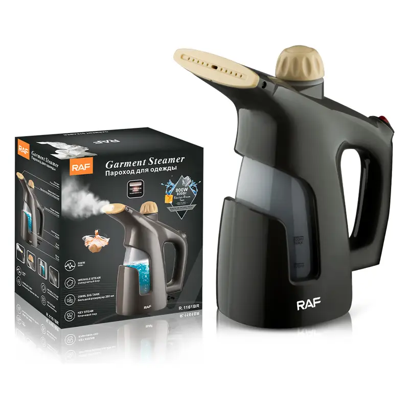 Відпарювач для одягу RAF R1161 800W ручний 200 мл 1,7 м Чорний (01897) - фото 5 Відпарювач для одягу RAF R1161 800W ручний 200 мл 1,7 м Чорний (01897) - фото 5