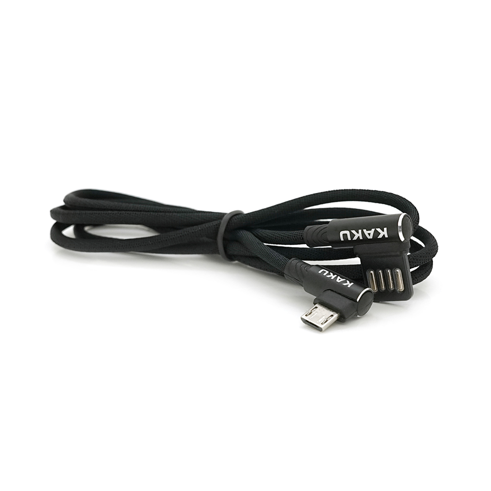 Кабель iKaku KSC-028 JINDIAN micro USB 2,4A 1 м Чорний (29432)