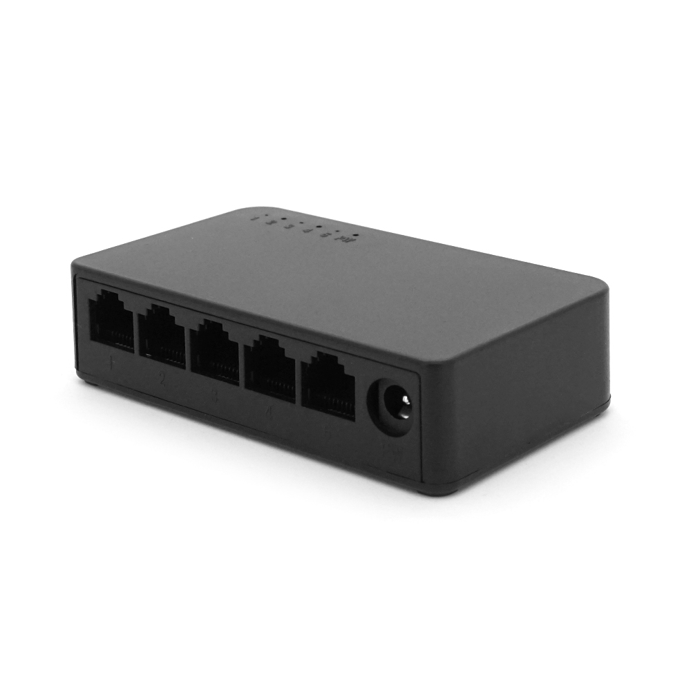Комутатор Merlion MG1005 5 портів Ethernet 10/100/1000 Мбіт/сек DC 5V з блоком живлення (YUT_V8266)