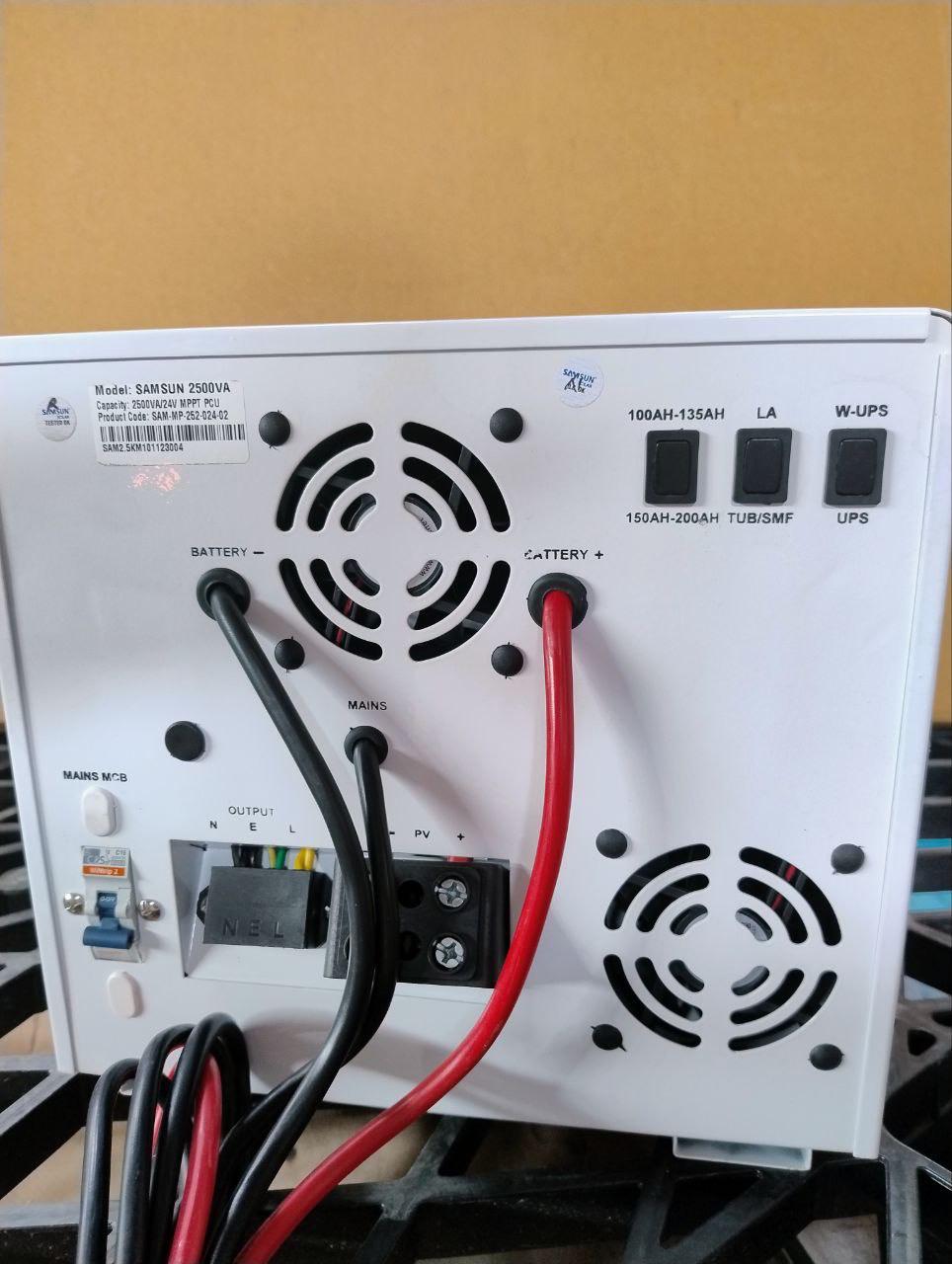 Інвертор SAMSUN Ultra Series Solar Hybrid UPS 2500/24V (20272330) - фото 3 Інвертор SAMSUN Ultra Series Solar Hybrid UPS 2500/24V (20272330) - фото 3