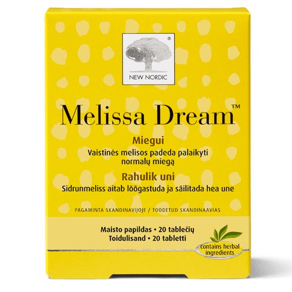 Мелисса New Nordic Melissa Dream 20 табл. (000020746) Мелисса New Nordic Melissa Dream 20 табл. (000020746)
