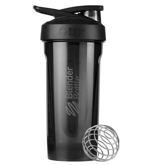 Шейкер спортивный Blender Bottle Strada Tritan 28 oz/820 мл Ocean Black (Strada_28oz_Ocean_Black)