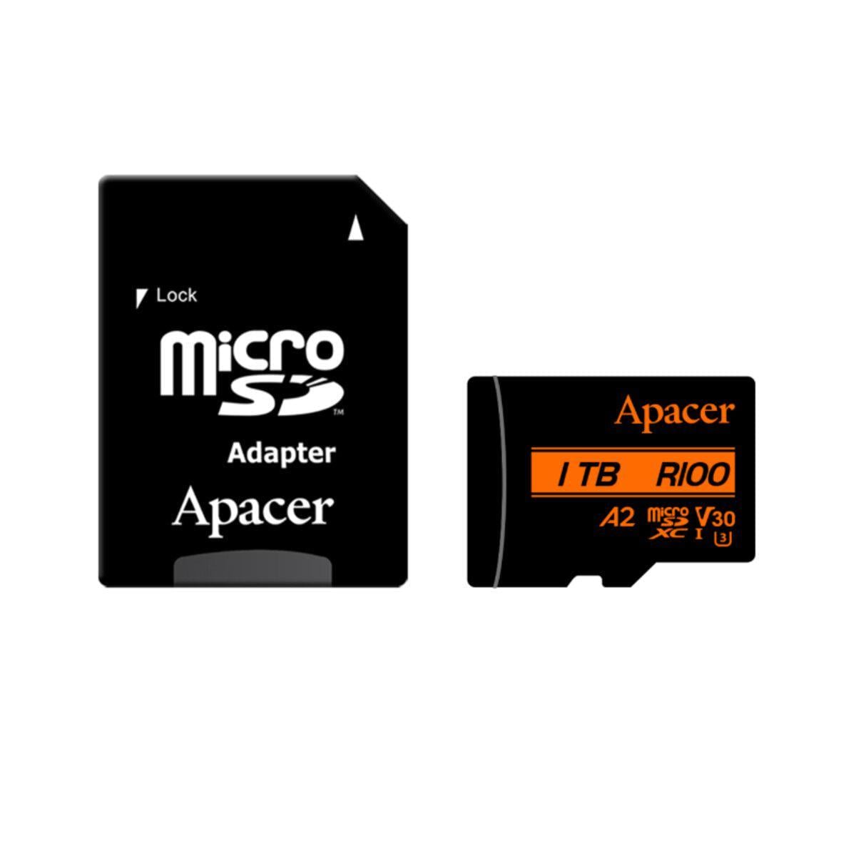 Карта памяти Apacer A2 1 Тб Class 10 с SD-адаптером (21264479) Карта памяти Apacer A2 1 Тб Class 10 с SD-адаптером (21264479)