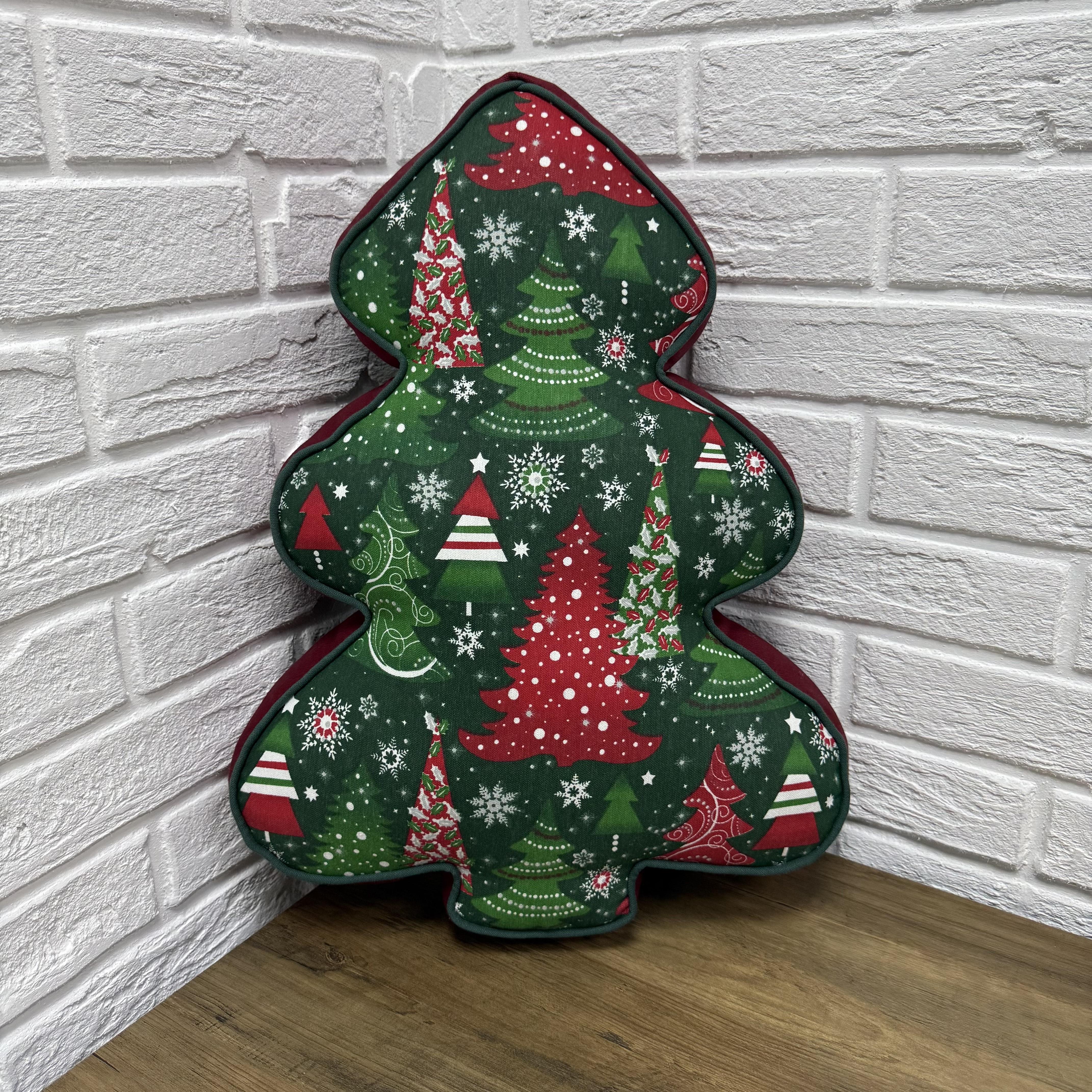 Подушка новогодняя Елка Comfort Home X-mas Multi Trees 45х60 см