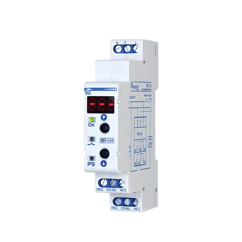 Реле времени Новатек Электро СЭВ-114 6A 240В 0.1с-10 дней задержка на выключение/включение (NTREV114A)