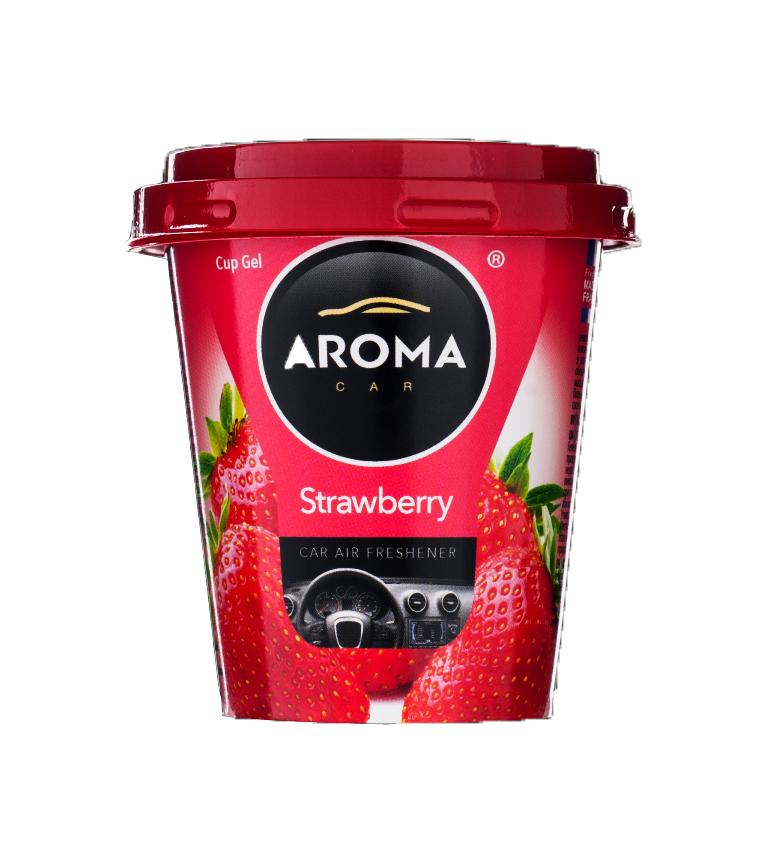 Ароматизатор Aroma Car CUP Gel Tea Strawberry 130 г (27443-6a270) Ароматизатор Aroma Car CUP Gel Tea Strawberry 130 г (27443-6a270)