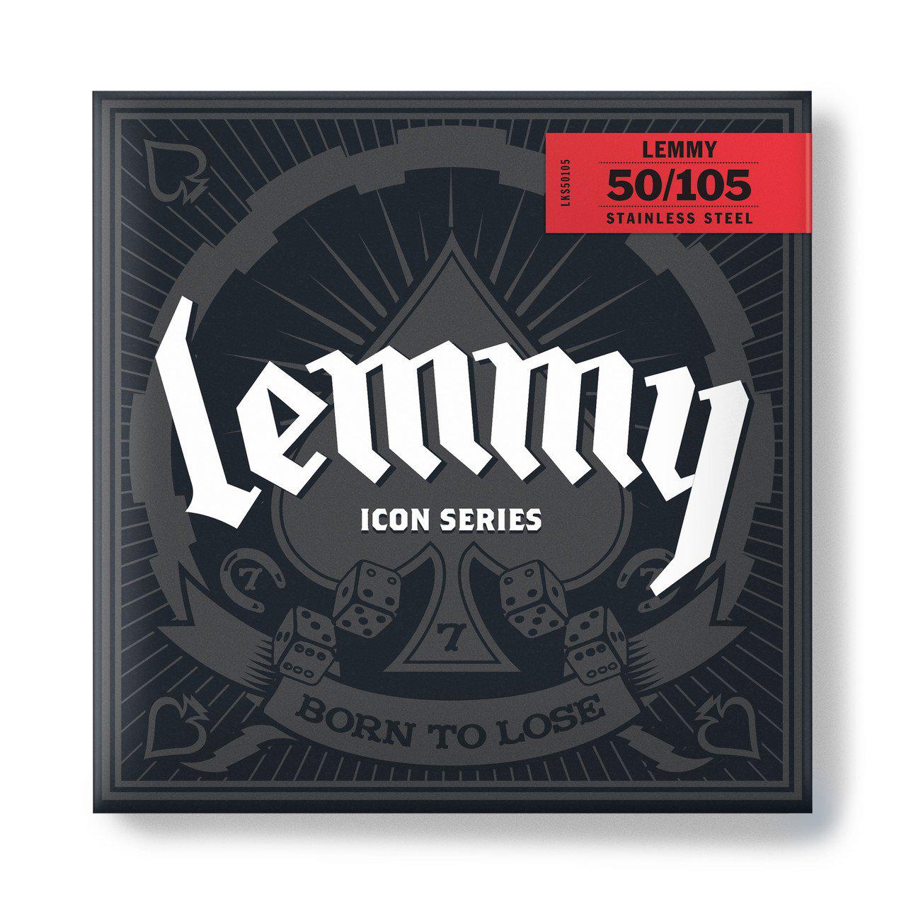 Струны для бас-гитары Dunlop LKS50105 Lemmy Kilmister Stainless Steel (119075)
