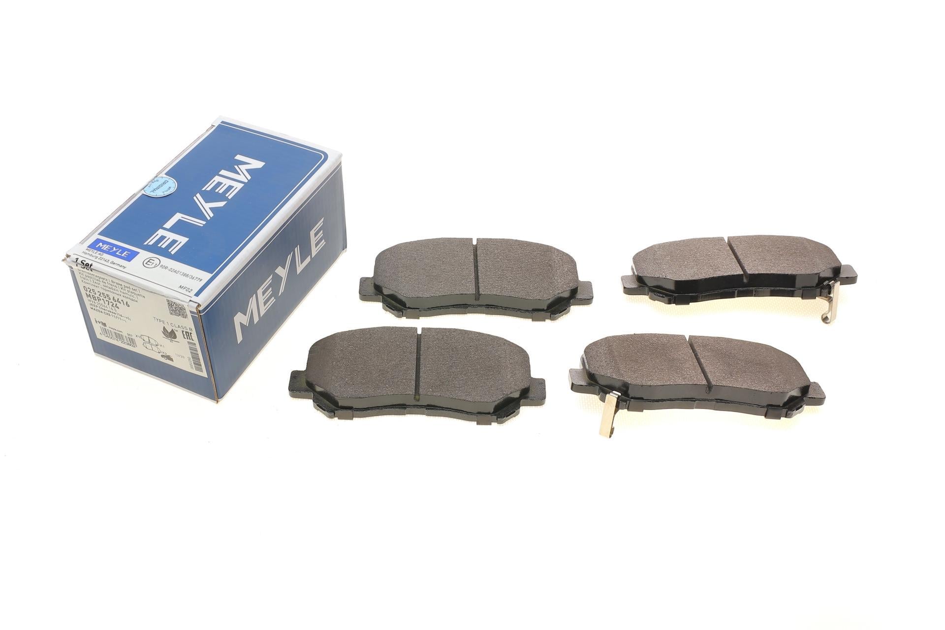 Колодки гальмівні передні Meyle Mazda CX-5 11- Akebono (025 255 6416 MEYLE)