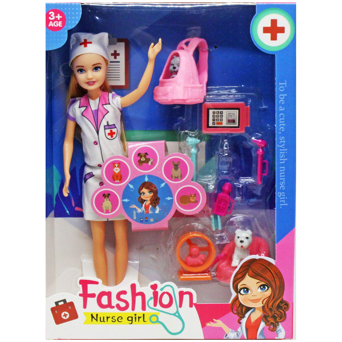 Кукла Ветеринар с животными 23 см (232061)