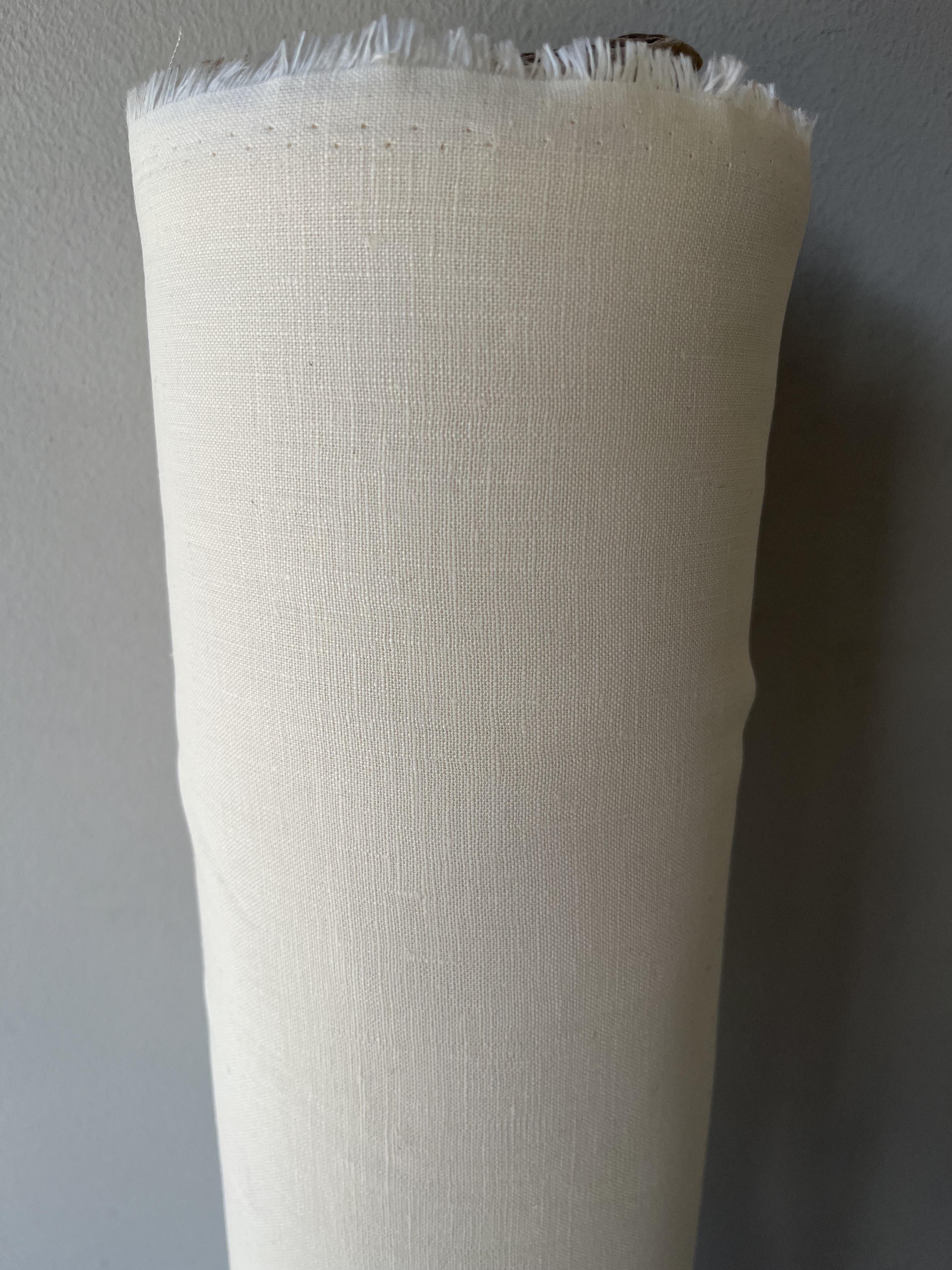 Ткань костюмная Linen Plus 100% лен 143 см 1403 Молочный - фото 4 Ткань костюмная Linen Plus 100% лен 143 см 1403 Молочный - фото 4