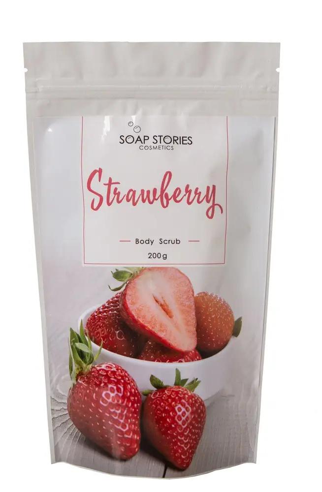 Скраб цукровий для тіла Полуниця 200 г