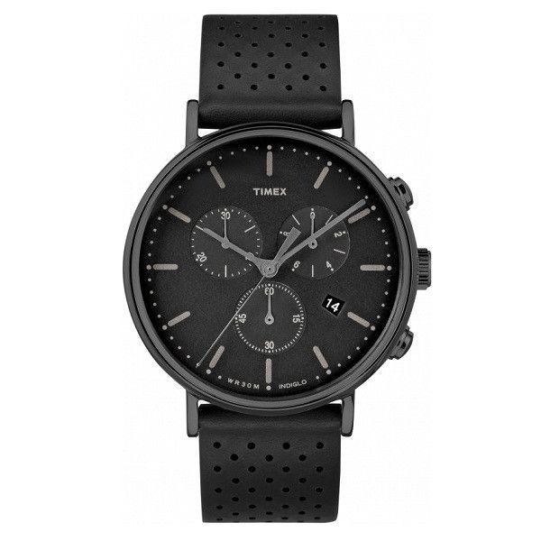 Наручные часы мужские Timex кварцевые Black (Tx2r26800)