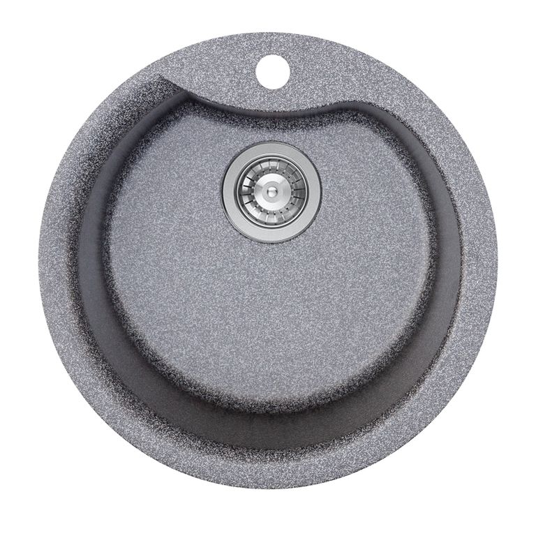 Мойка кухонная Platinum Turas 480S Графит (353357) Мойка кухонная Platinum Turas 480S Графит (353357)