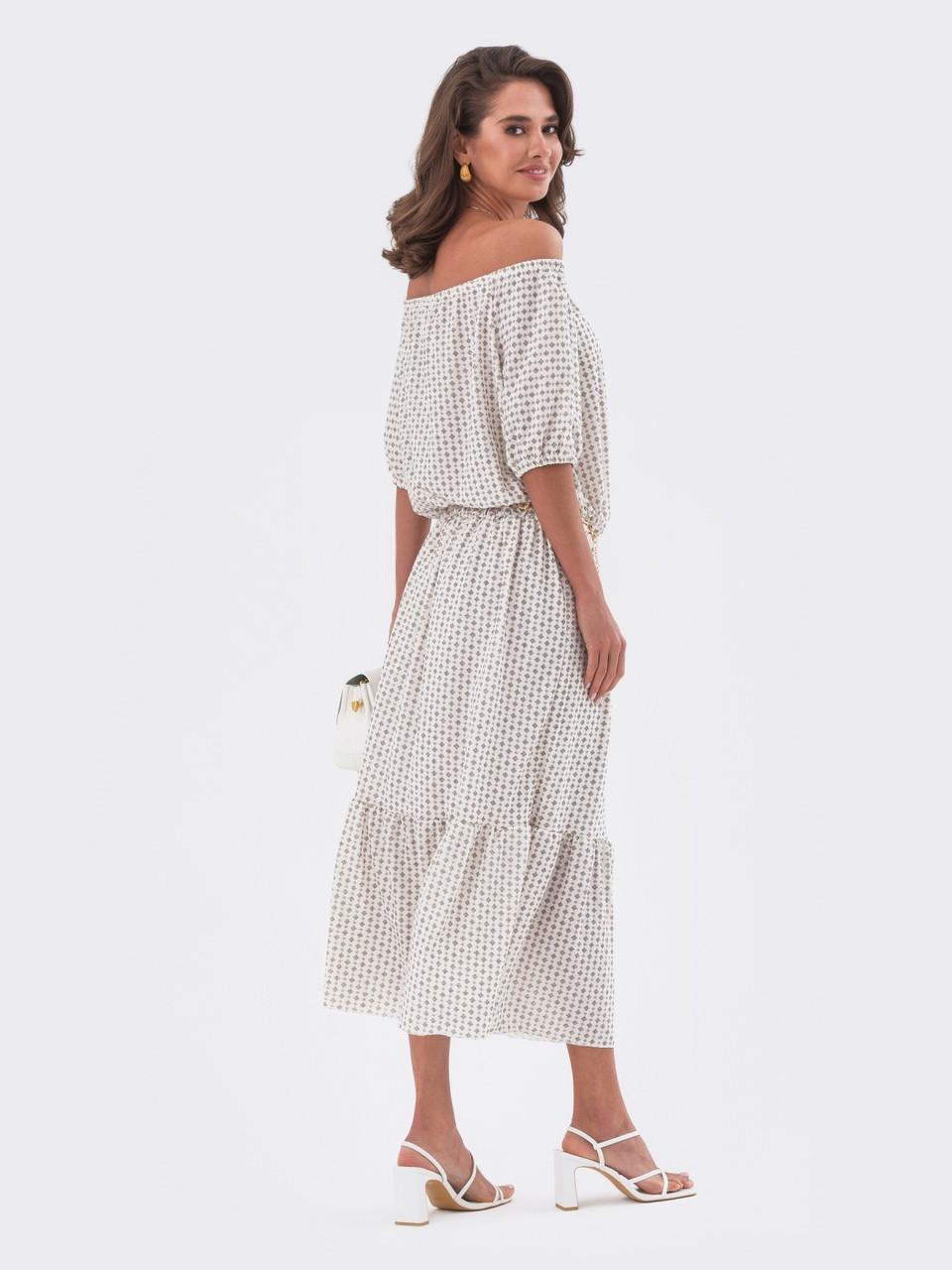 Сукня міді з льону L (29118210) - фото 2 Сукня міді з льону L (29118210) - фото 2