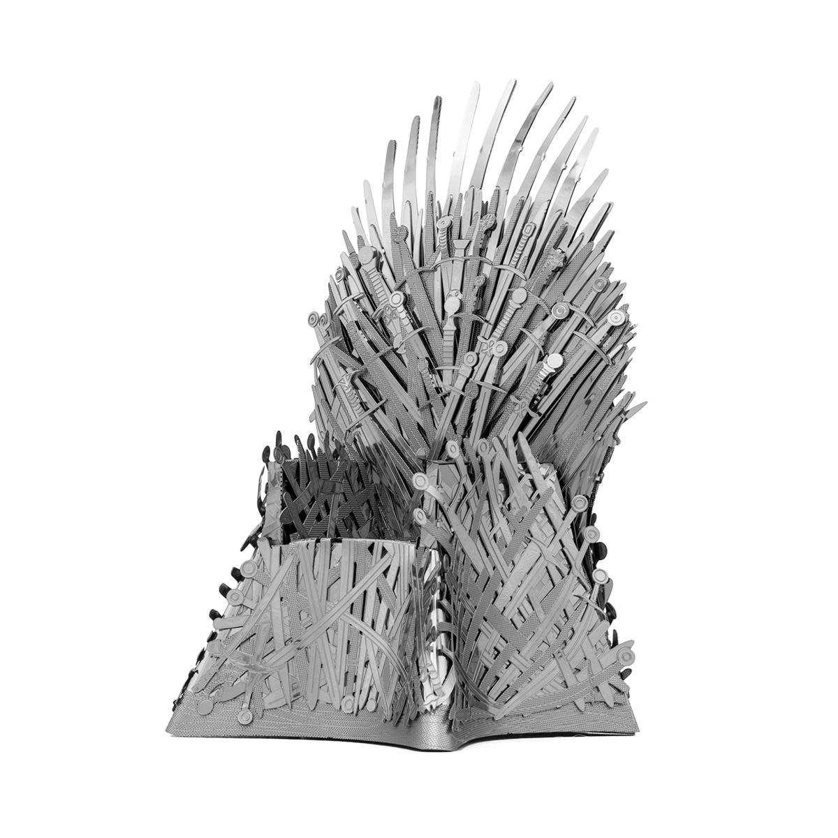 Металевий конструктор Metal Earth Iconx Game of Thrones Iron Throne ICX122 (52560851) - фото 2