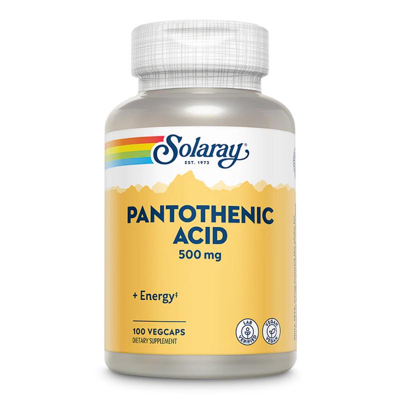 ᐉ Вітамін B5 пантотенова кислота Solaray Pantothenic Acid 500 мг 100 ...