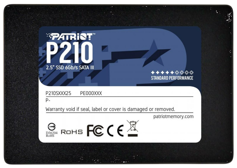 Твердотельный накопитель Patriot P210 128 Гб 3D TLC NAND (P210S128G25)