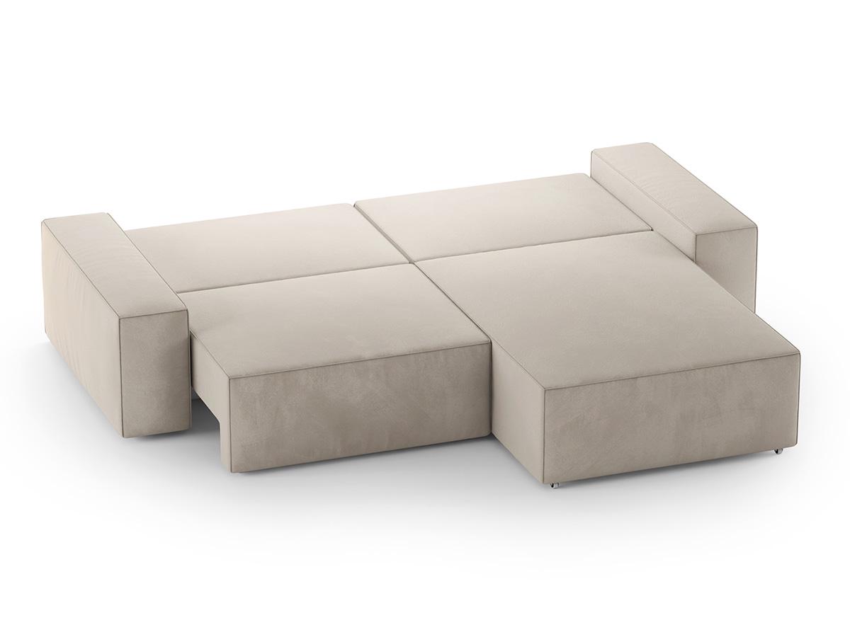 Диван угловой Loft 5 250х160х80 см Бежевый (Арт.1119) - фото 5