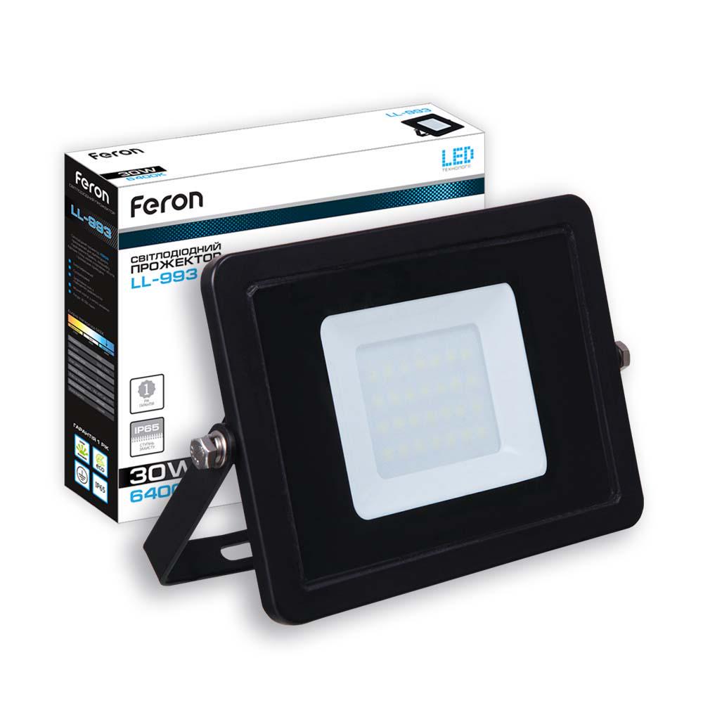 Прожектор светодиодный Feron LL-993 30W 6400K (27803293)