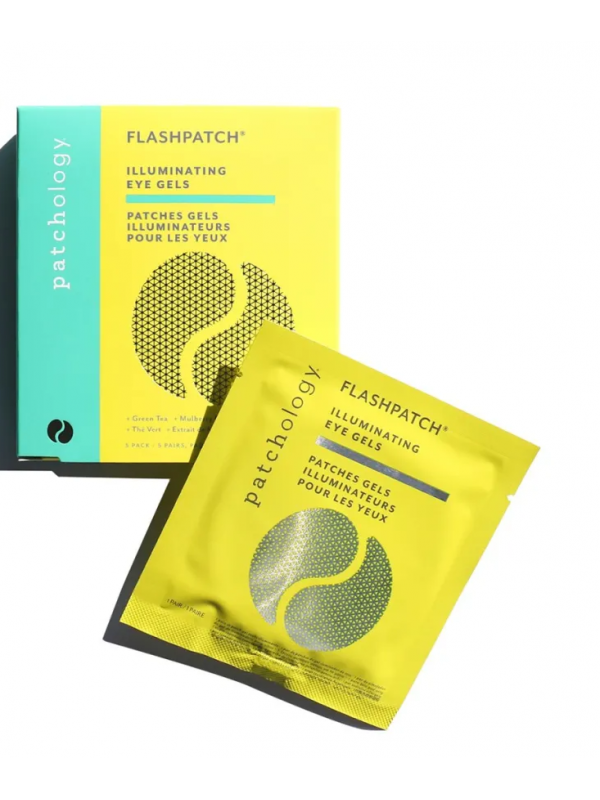 Патчи Patchology FlashPatch Illuminating Eye Gels с витамином С для сияния 5 пар