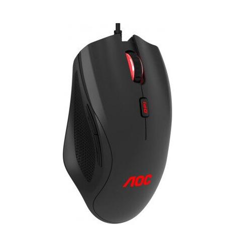 Мишка AOC GM200 ігрова 4200dpi 6кн RGB PAW3519 Чорний - фото 2