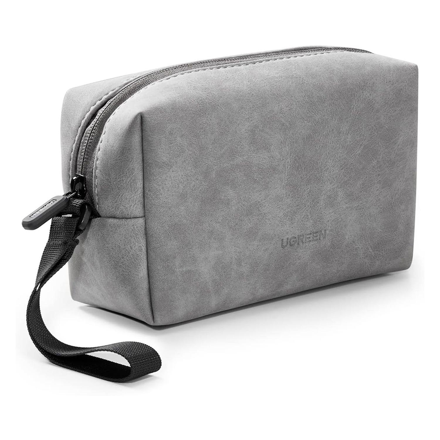 Сумка-органайзер для гаджетів UGREEN LP285 екошкіра 175х110х70 мм Сірий (80520)