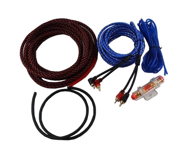 Набор проводов AWG/RCA для установки сабвуфера KIT 10GA / C011 (471bd75d)