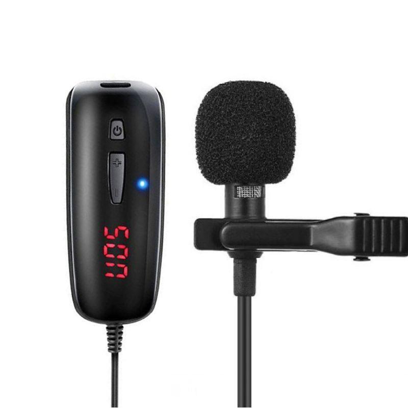 Микрофон для смартфона беспроводной петличный Nectronix WM-50 до 50 м (100672-1)