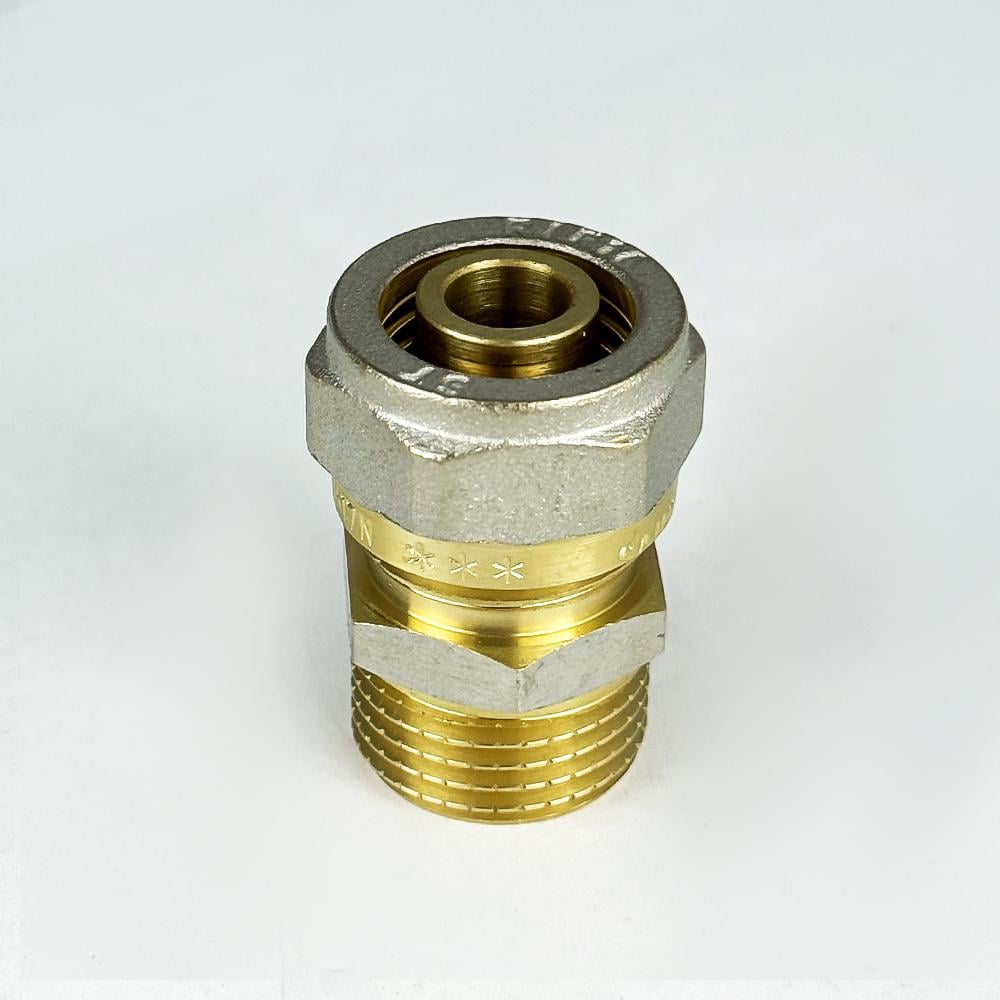 Згін з зовнішнім різьбленням з проточкою SANTAN 16х1/2" (38863) - фото 3 Згін з зовнішнім різьбленням з проточкою SANTAN 16х1/2" (38863) - фото 3