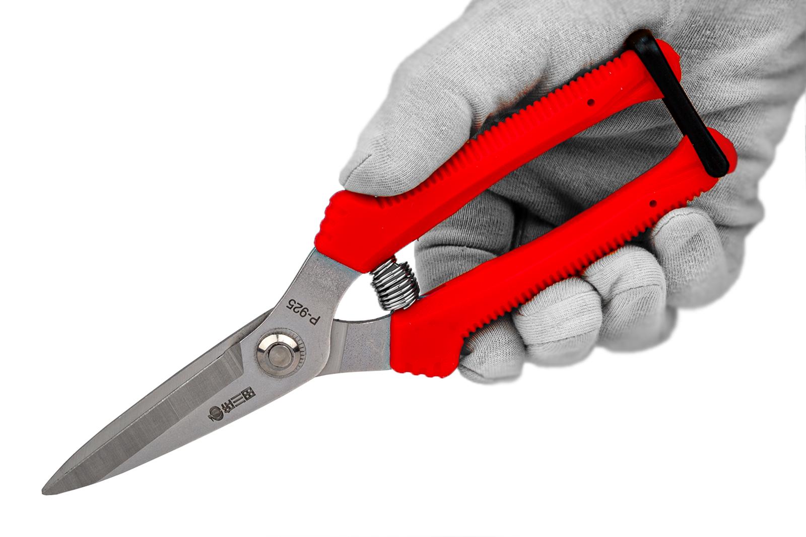 Ножиці садові Sagawata з нержавіючої сталі 183 мм (P-925) - фото 6