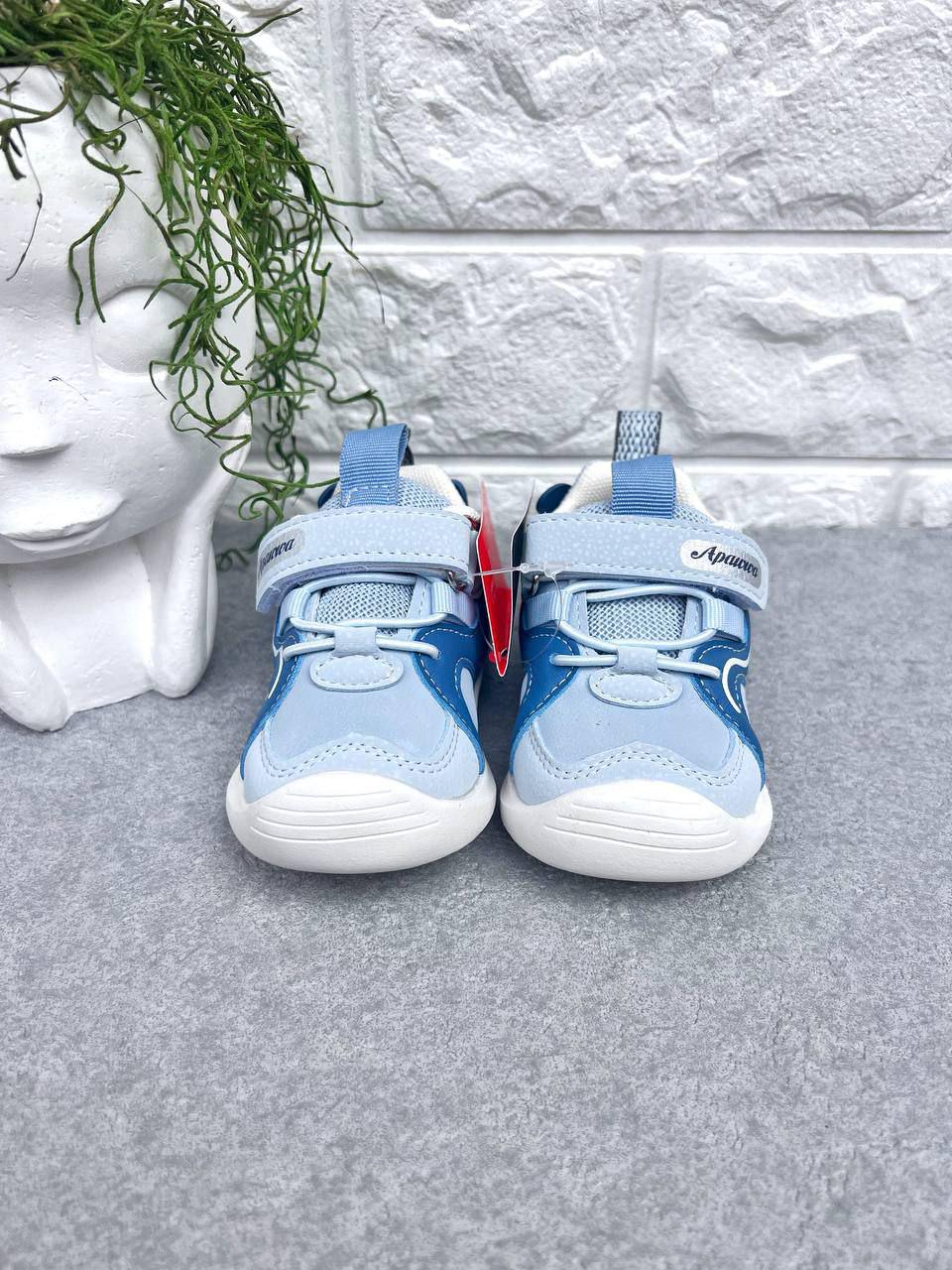 Кроссовки для мальчика Apawwa 1513 р. 19 13,7 см Голубой (1513-1) - фото 2 Кроссовки для мальчика Apawwa 1513 р. 19 13,7 см Голубой (1513-1) - фото 2