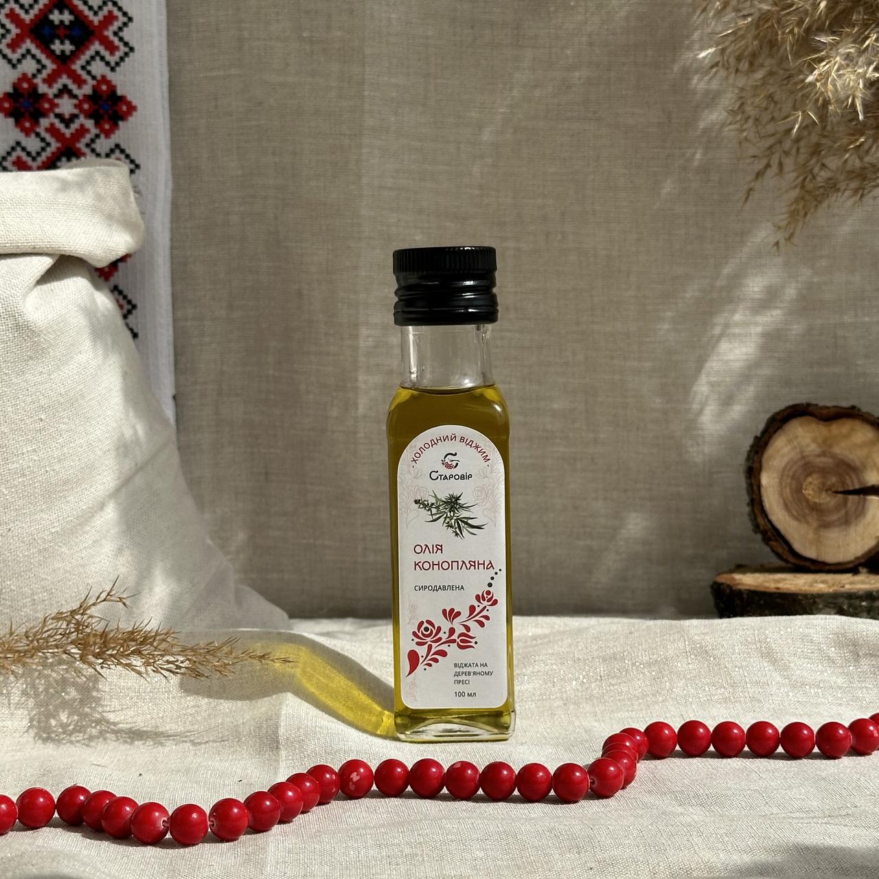 Масло конопляное Старовер 100 мл (1384686126)