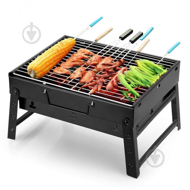 Мангал портативный Universal BBQ Grill Portable (vd105996927) - фото 2