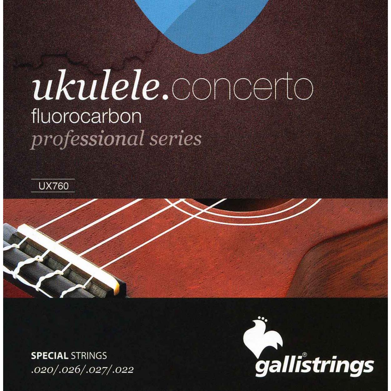 Струны для укулеле Gallistrings UX760 (64266)