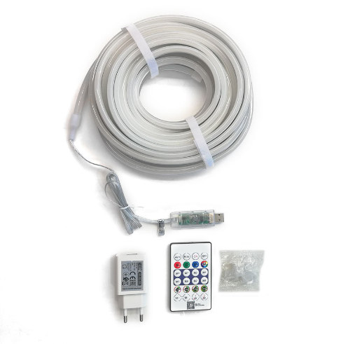 Стрічка неонова CAPITAL RGB 5V/220V IP65 10 м 7х15 мм (24480077) - фото 2 Стрічка неонова CAPITAL RGB 5V/220V IP65 10 м 7х15 мм (24480077) - фото 2