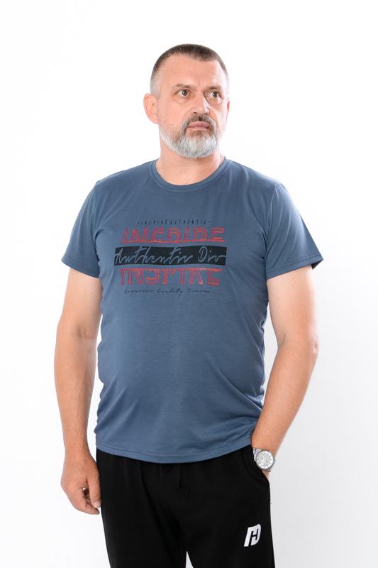Футболка чоловіча 4XL Сірий (10287-v2)