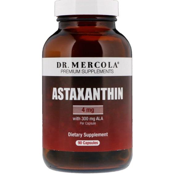 Астаксантин Dr. Mercola Astaxanthin 4 мг 90 Caps MCL-01464