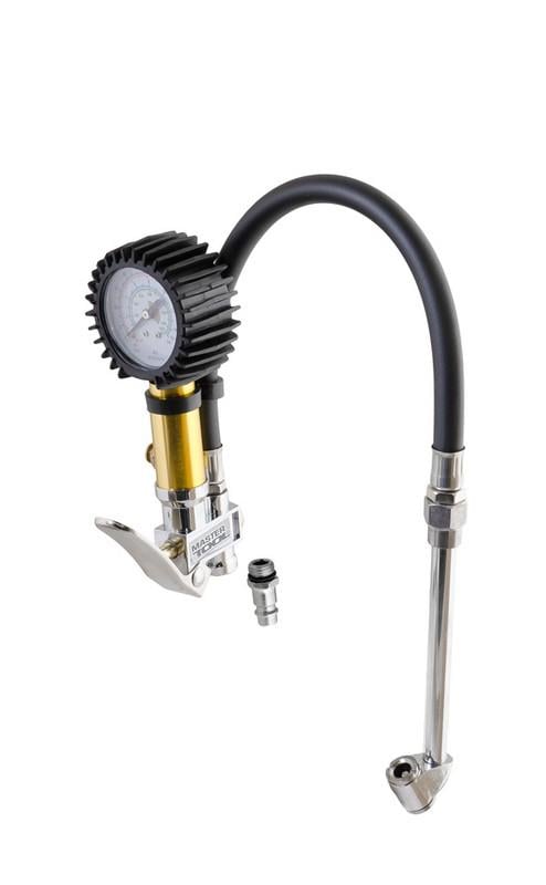Пневмопістолет для підкачки коліс MasterTool вантажних автомобілів з манометром 0-15 бар (81-8652)