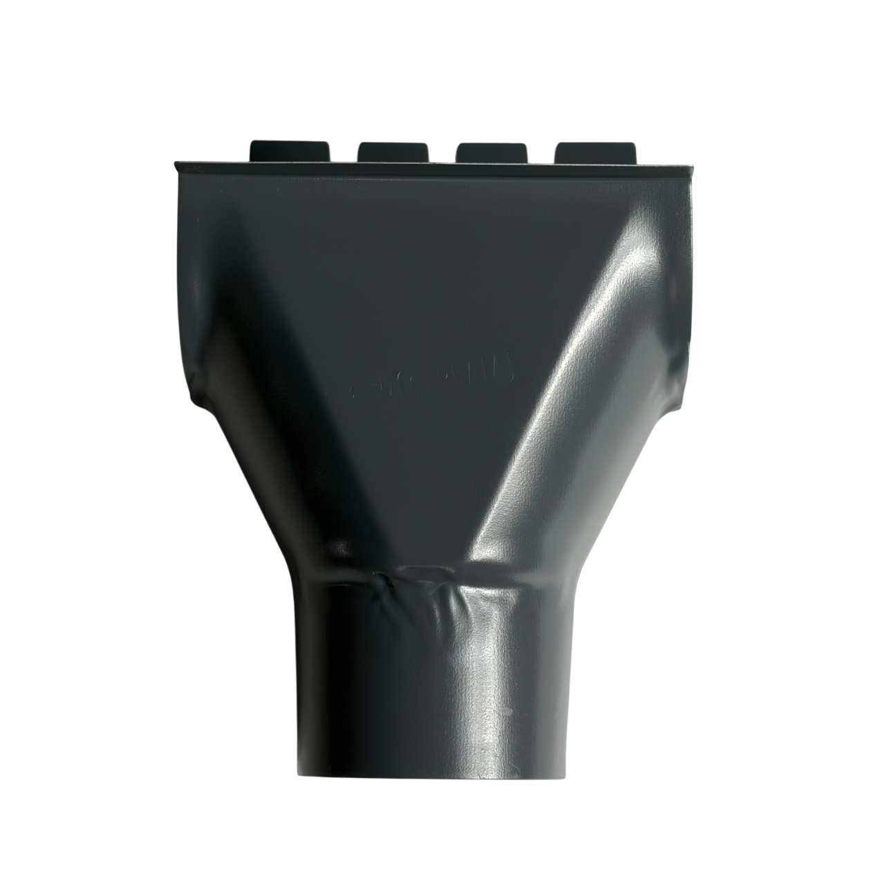 Воронка водосточная Alpine 125/90 мм Графитовый антрацит/серый-графит (RAL 7016) Воронка водосточная Alpine 125/90 мм Графитовый антрацит/серый-графит (RAL 7016)