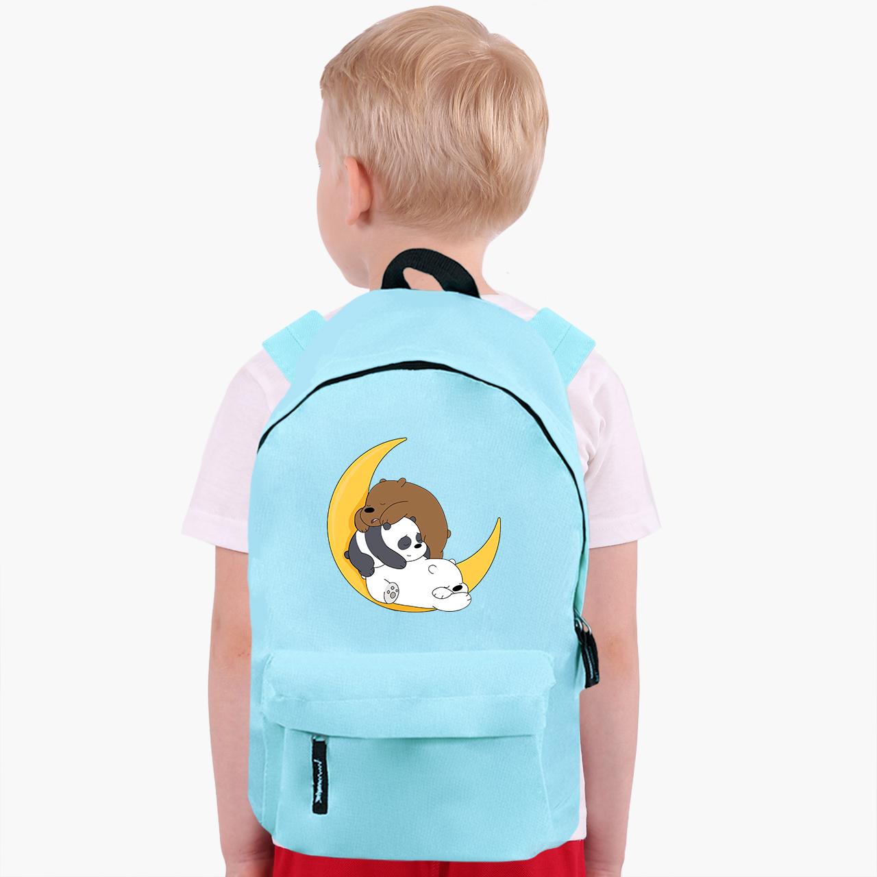 Рюкзак детский We Bare Bears Голубой (9263-2894-SK) - фото 3 Рюкзак детский We Bare Bears Голубой (9263-2894-SK) - фото 3