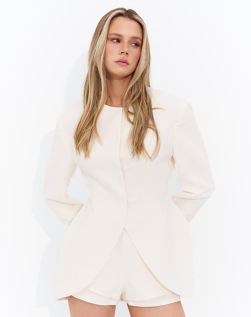Шорти подвійні міні Lily жіночі TWINSIS CLOTHES білі S