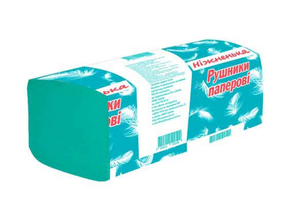 Полотенца бумажные Нежная зеленая V-склад 160 шт. (768842)