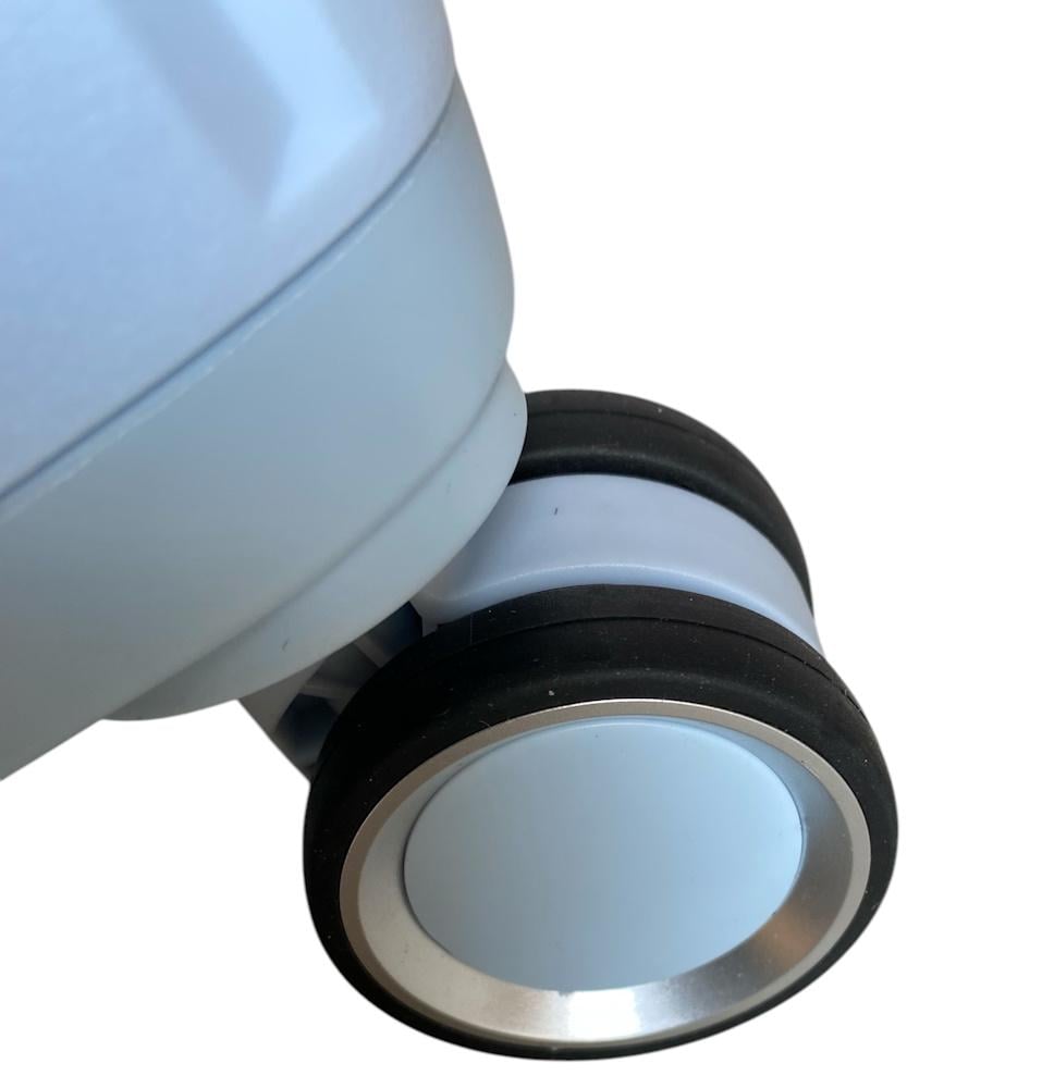 Чемодан средний Madisson Snowball 51103 полипропилен M Голубой - фото 6