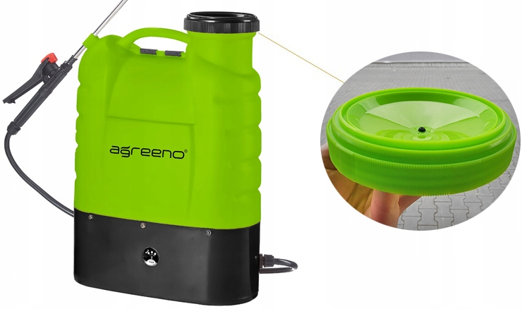 Обприскувач акумуляторний AGREENO 16 л (AG350) - фото 2 Обприскувач акумуляторний AGREENO 16 л (AG350) - фото 2