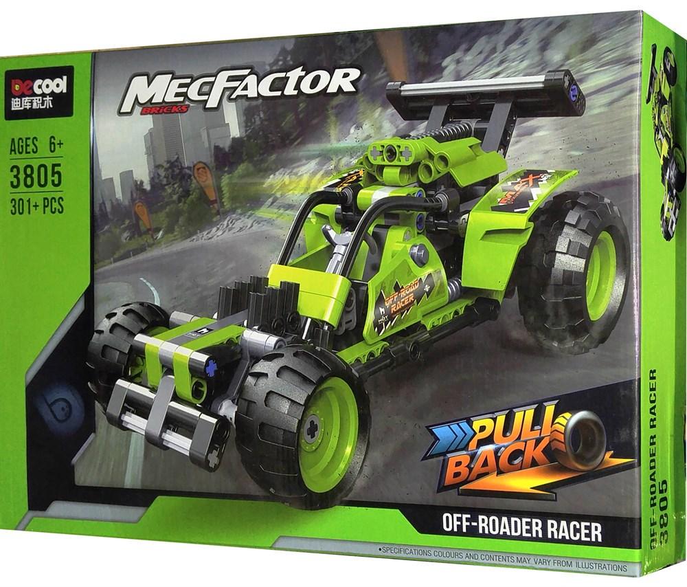 Конструктор Decool MecFactor 3805 Гоночный болид (5564481) - фото 4