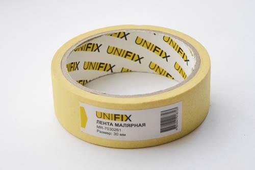 Стрічка малярна UNIFIX 30 мм х 20 м - фото 1