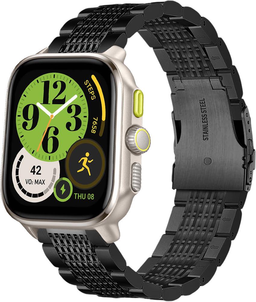 Ремешок металлический Gripix для Amazfit Cheetah Square Black (41739-2B) Ремешок металлический Gripix для Amazfit Cheetah Square Black (41739-2B)