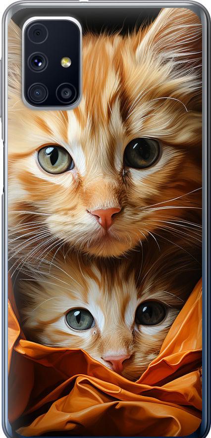 Чехол на Samsung Galaxy M31s M317F Котики 2 (5664u-2055-42517)
